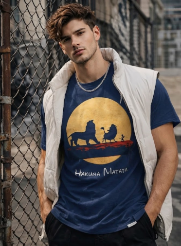 Hakuna matata Unisex Stretch T-shirt