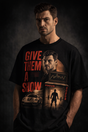 Show them Unisex Terry Oversized Tshirt