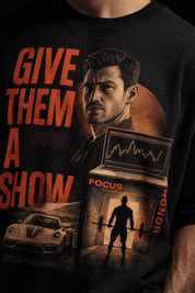 Show them Unisex Terry Oversized Tshirt