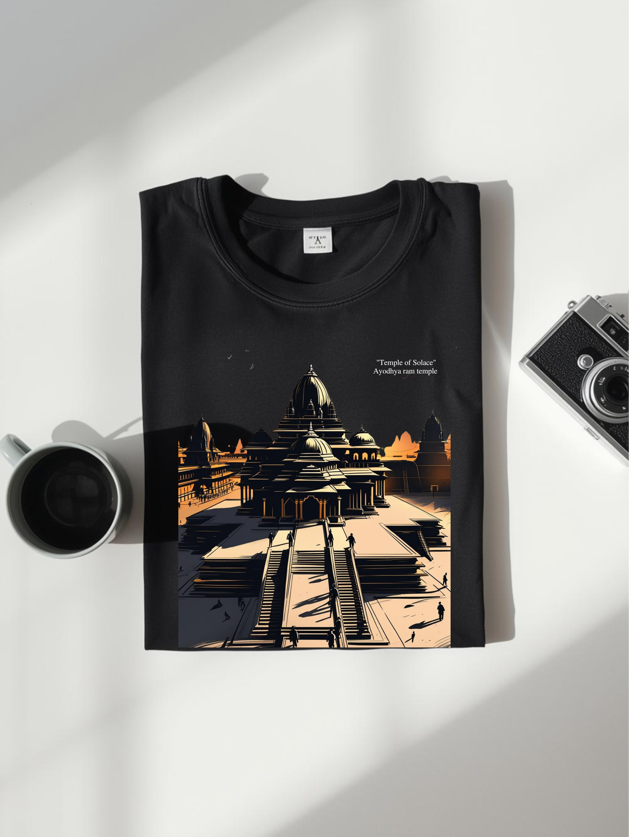 Temple Unisex Terry Oversized Tee
