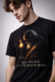 The man black Unisex Stretch T-shirt