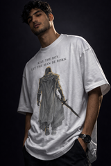 The man Unisex Terry Oversized Tshirt