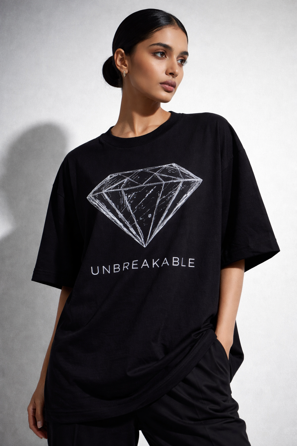 Unbreakable Unisex Terry Oversized Tee