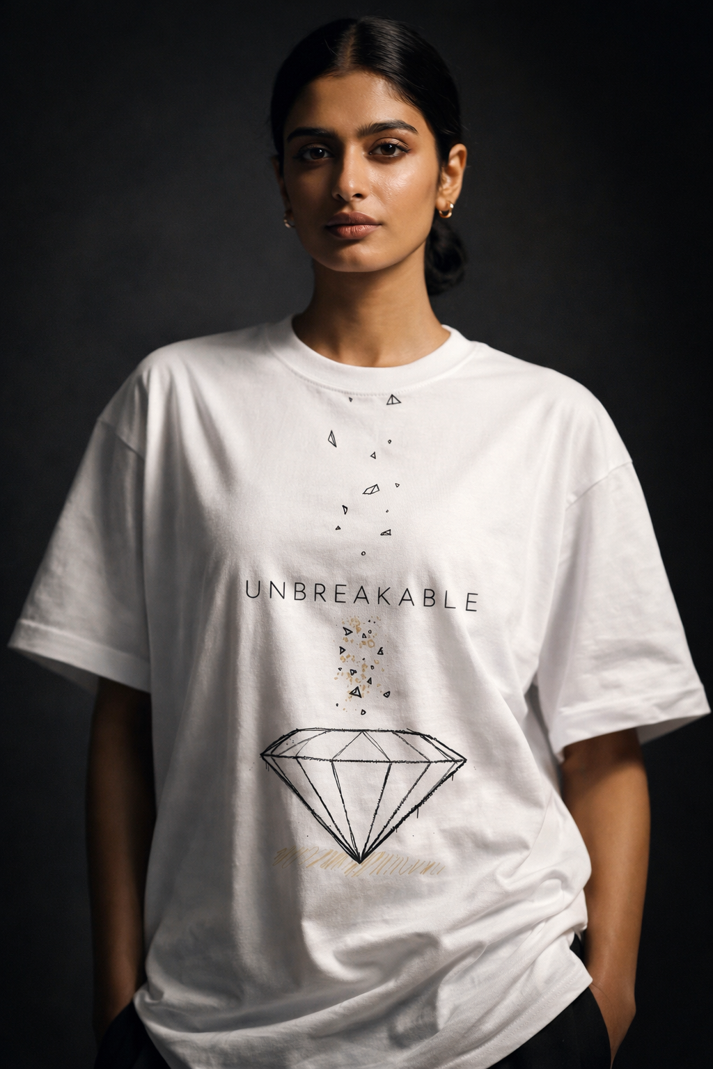Unbreakable Unisex Terry Oversized Tee