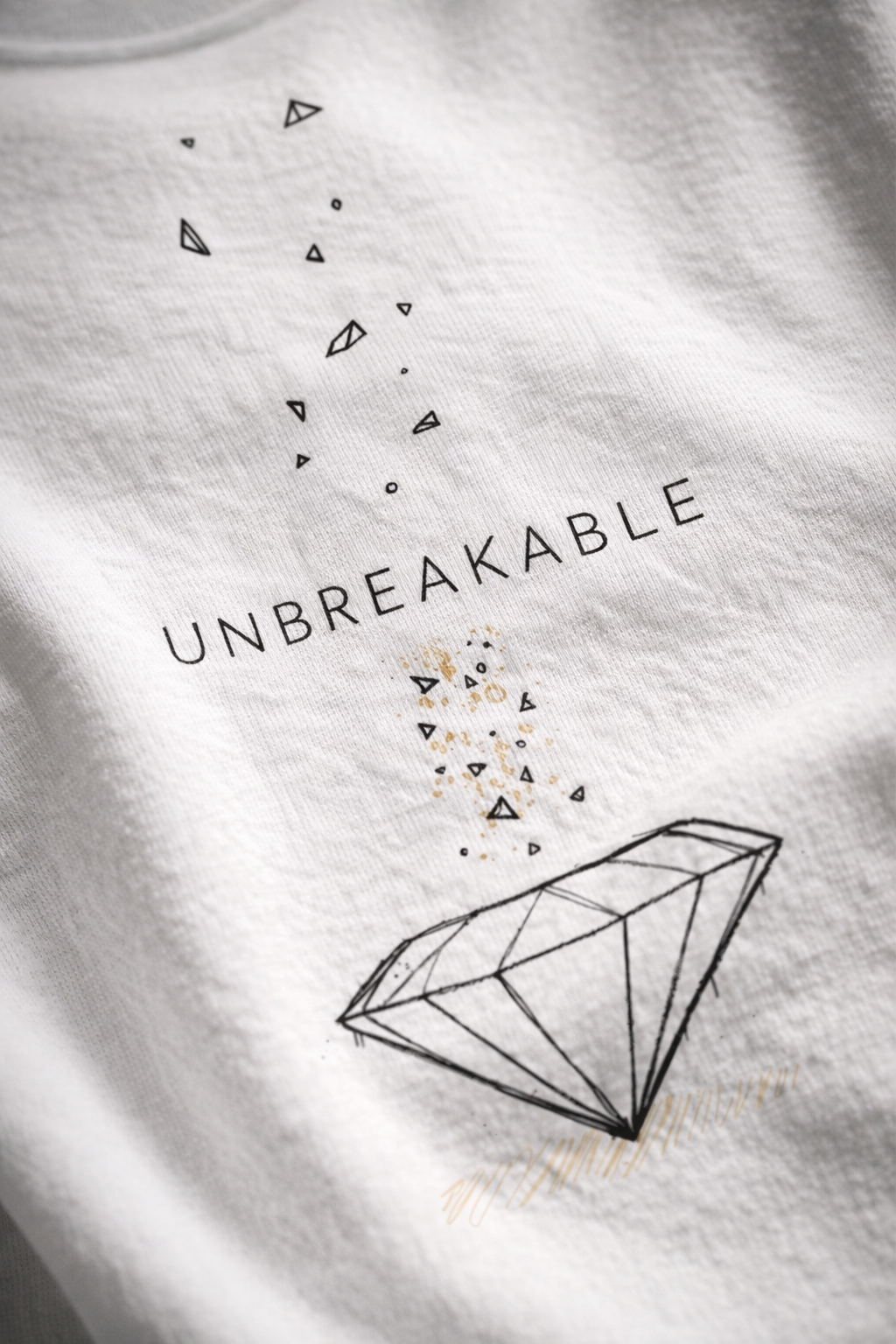 Unbreakable Unisex Terry Oversized Tee