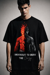 Workout Unisex Terry Oversized Tshirt