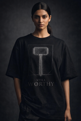 Still worthy Unisex Terry Oversized Tee