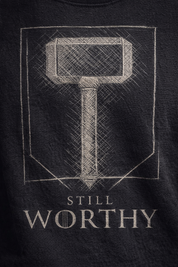 Still worthy Unisex Terry Oversized Tee