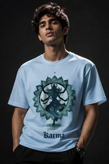 Karma Unisex Terry Oversized Tee