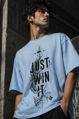 Just win Unisex Terry Oversized Tee
