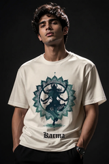 Karma Unisex Terry Oversized Tee
