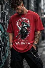 Valhalla Unisex Terry Oversized Tee