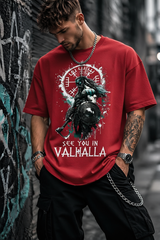Valhalla Unisex Terry Oversized Tee