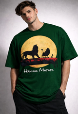 Hakuna matata Unisex Terry Oversized Tee
