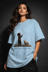 Like Fireflies Unisex Terry Oversized Tee