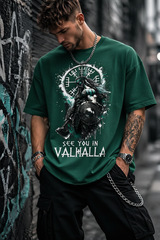 Valhalla Unisex Terry Oversized Tee