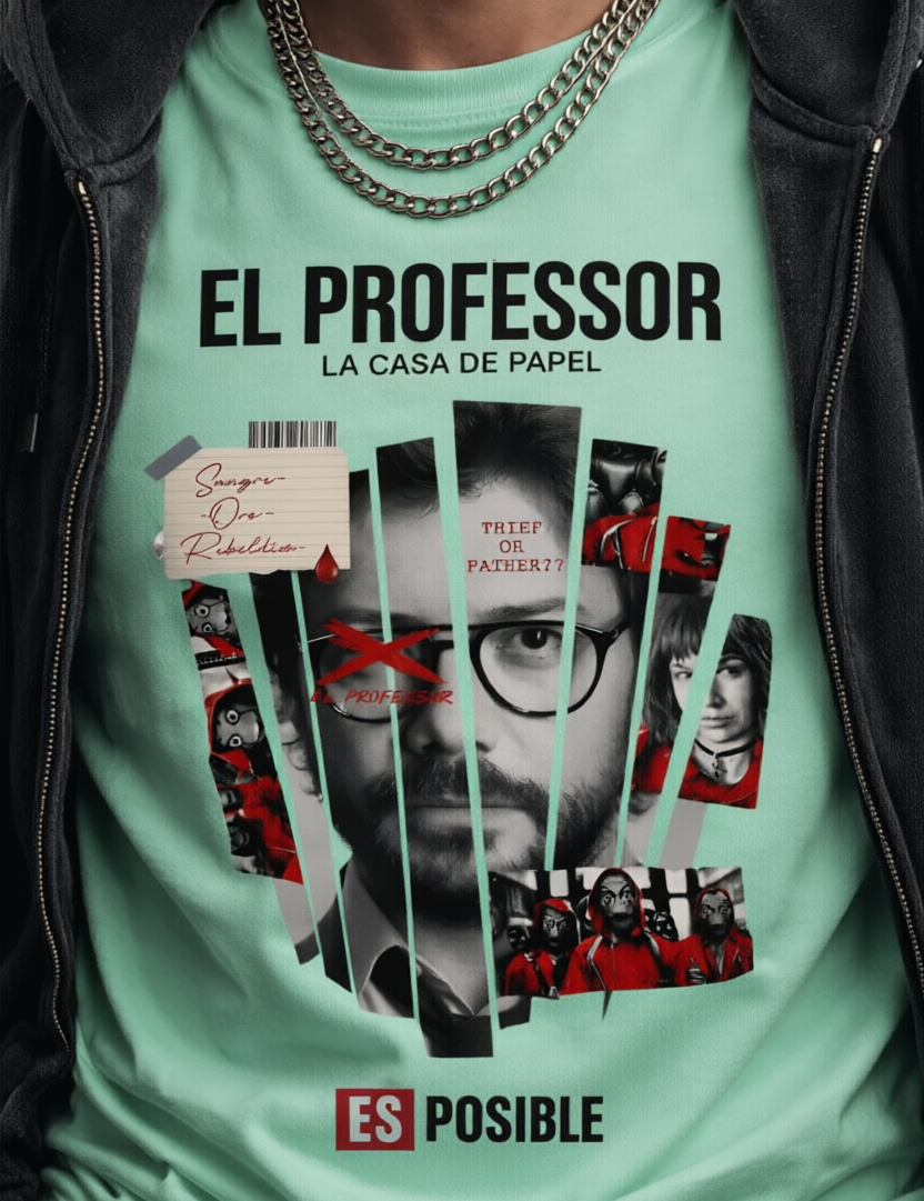 Money heist Unisex Stretch T-shirt