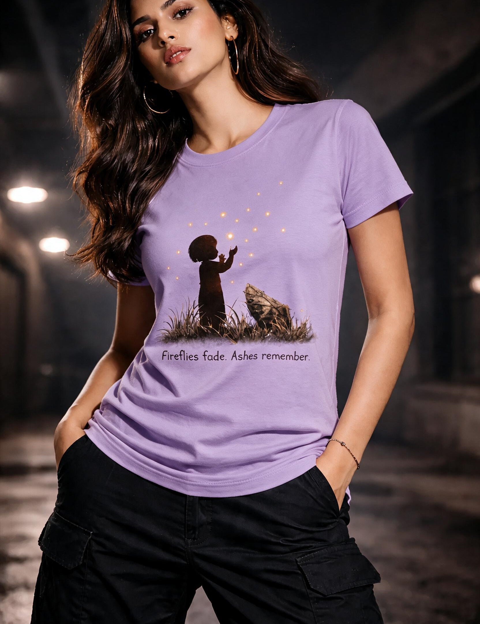 Like fireflies Unisex Stretch T-shirt