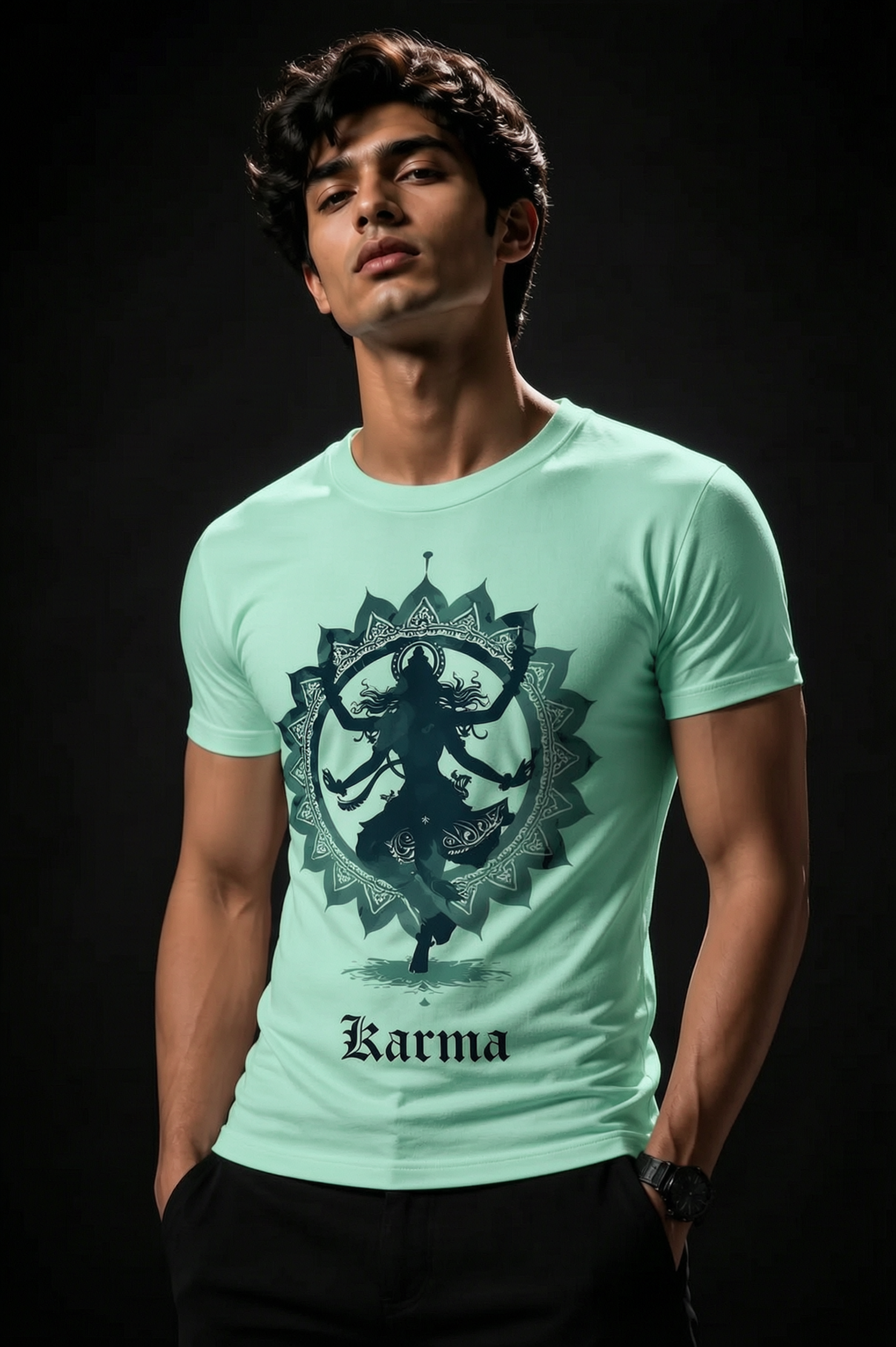 Karma Unisex Stretch T-shirt
