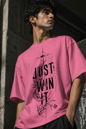Just win Unisex Terry Oversized Tee