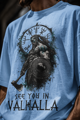 Valhalla Unisex Terry Oversized Tee