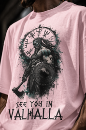 Valhalla Unisex Terry Oversized Tee