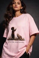 Like Fireflies Unisex Terry Oversized Tee