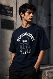 Boooks Unisex Terry Oversized Tee