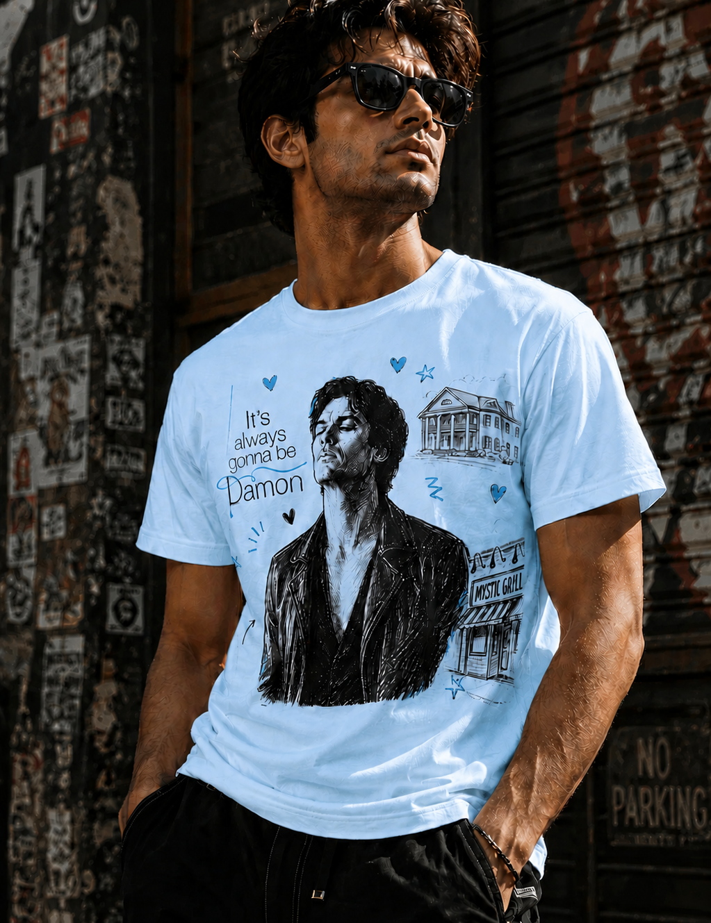 Damon Unisex Stretch T-shirt