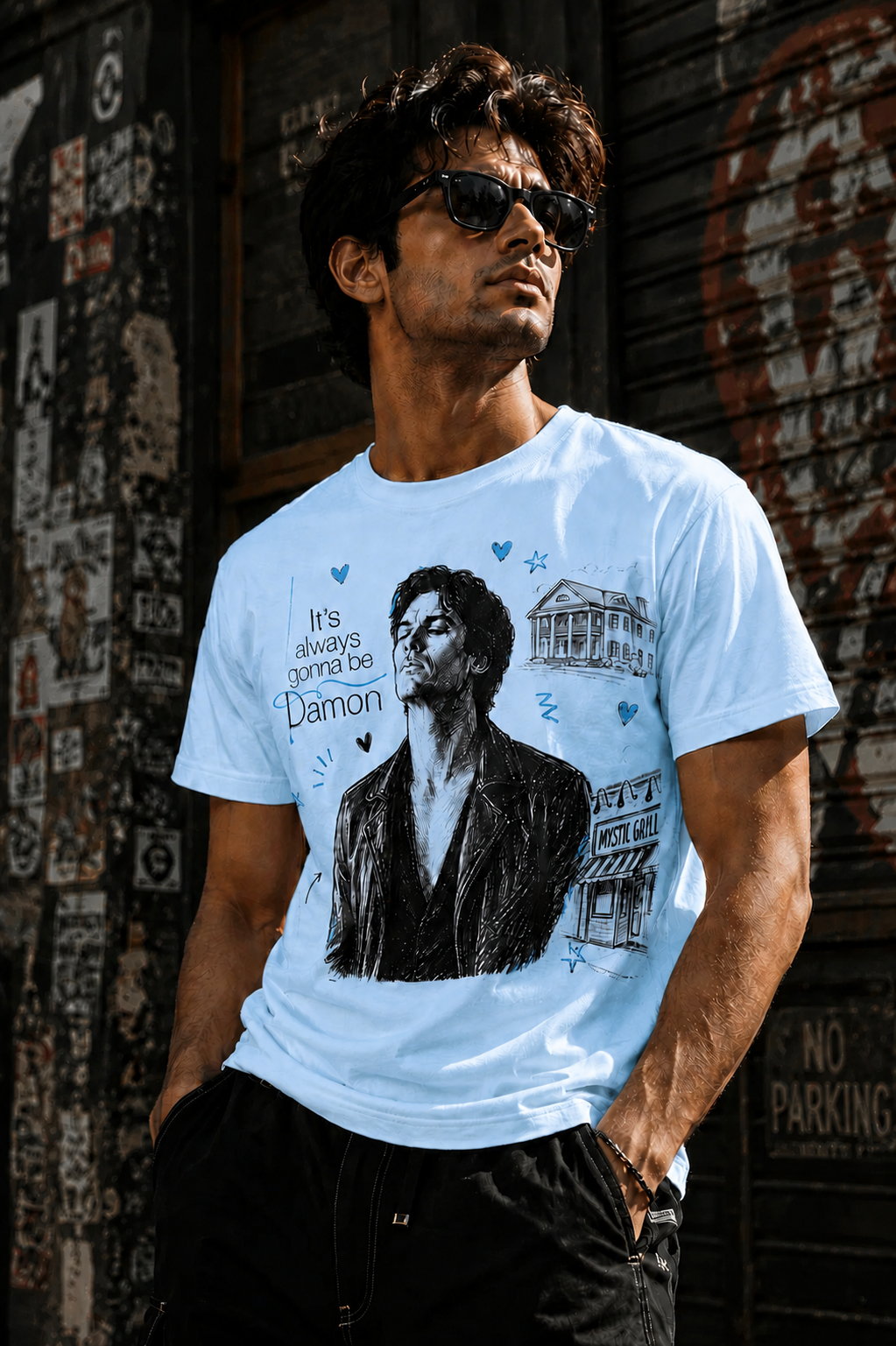 Damon Unisex Stretch T-shirt