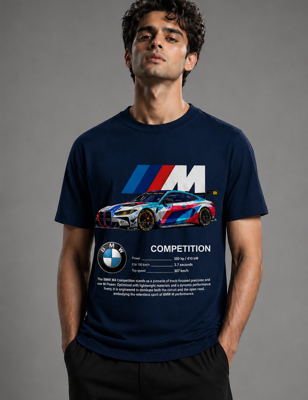 BMWM Unisex Stretch T-shirt