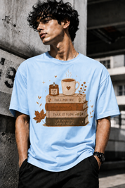 Poetry Unisex Terry Oversized Tee