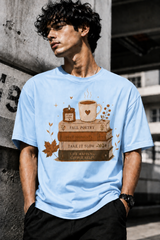 Poetry Unisex Terry Oversized Tee
