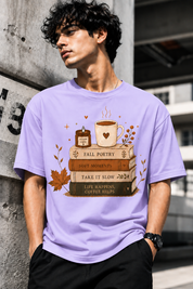 Poetry Unisex Terry Oversized Tee
