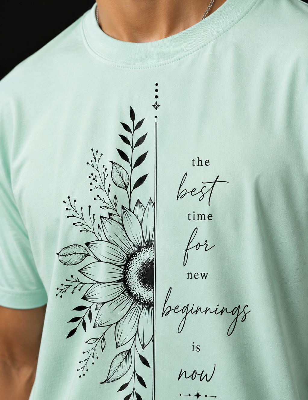 New beginnings Unisex Stretch T-shirt