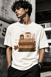 Poetry Unisex Terry Oversized Tee
