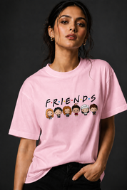 Friends Unisex Terry Oversized Tee