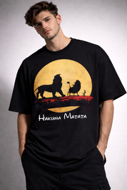 Hakuna matata Unisex Terry Oversized Tee