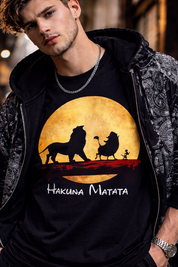 Hakuna matata Unisex Terry Oversized Tee