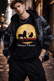 Hakuna matata Unisex Terry Oversized Tee