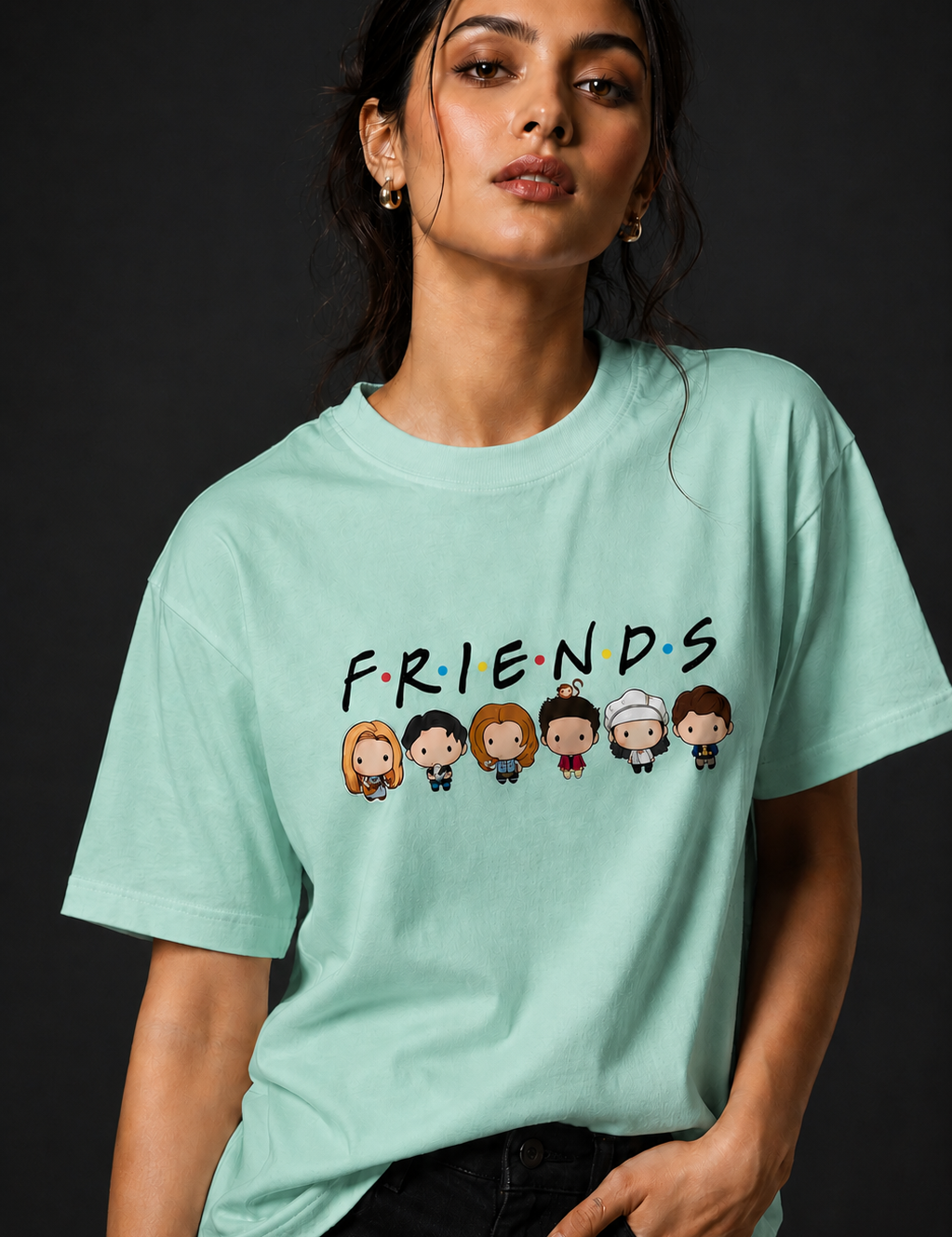 Friends Unisex Terry Oversized Tee
