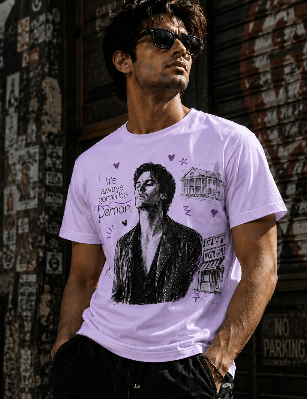Damon Unisex Stretch T-shirt