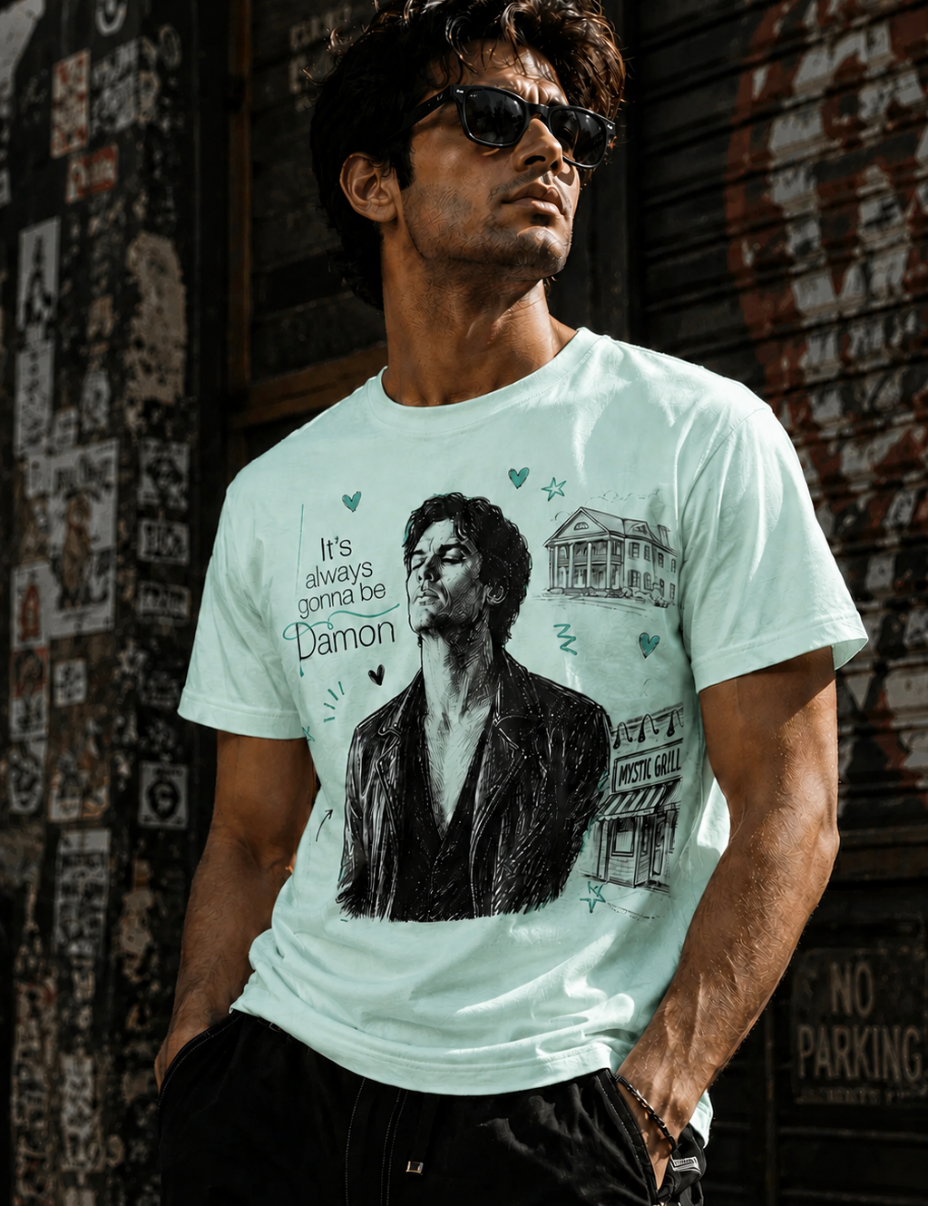 Damon Unisex Stretch T-shirt