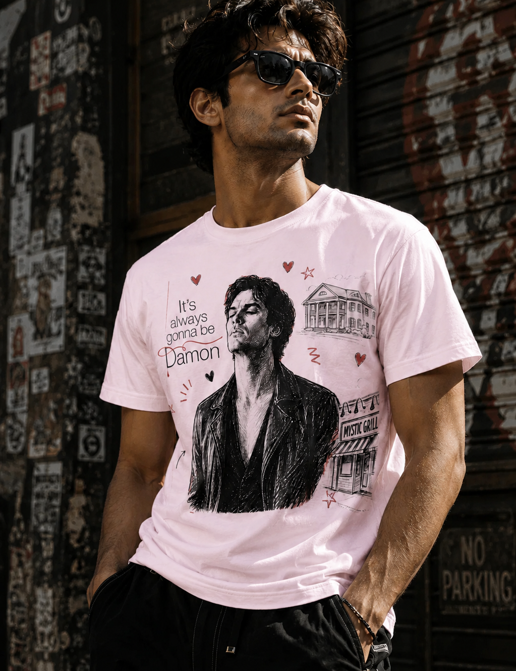 Damon Unisex Stretch T-shirt