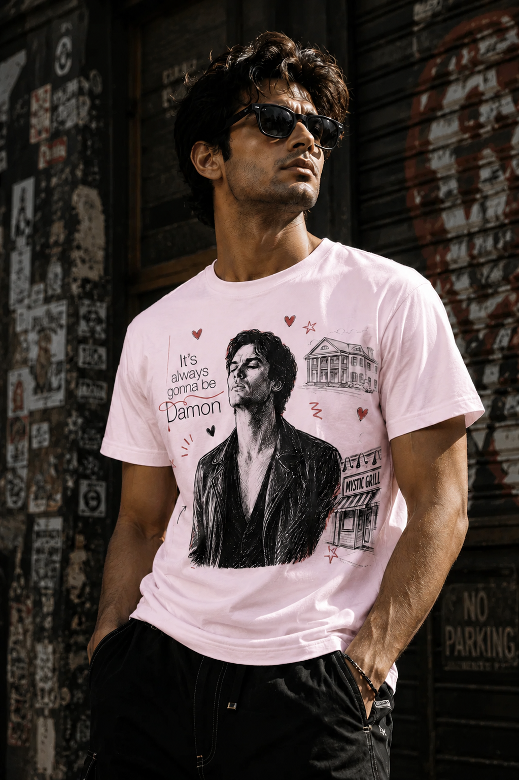 Damon Unisex Stretch T-shirt