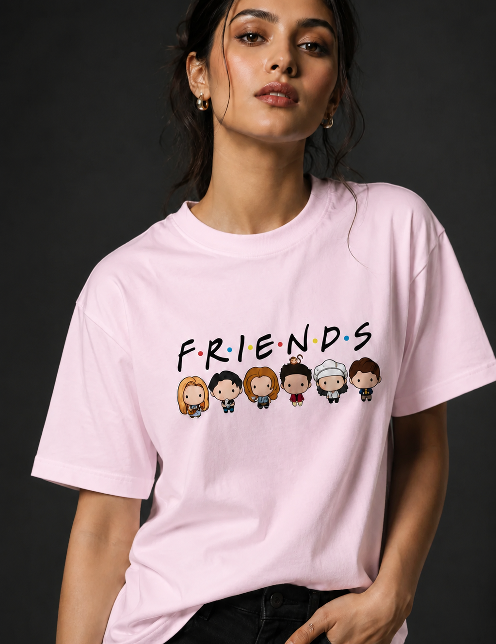 Friends Unisex Terry Oversized Tee