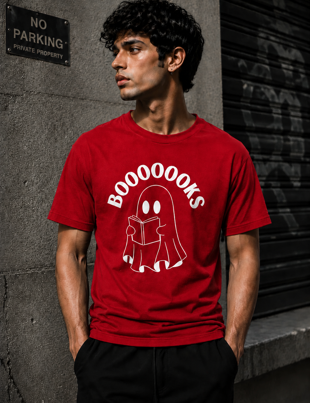 Boooks Unisex Stretch T-shirt