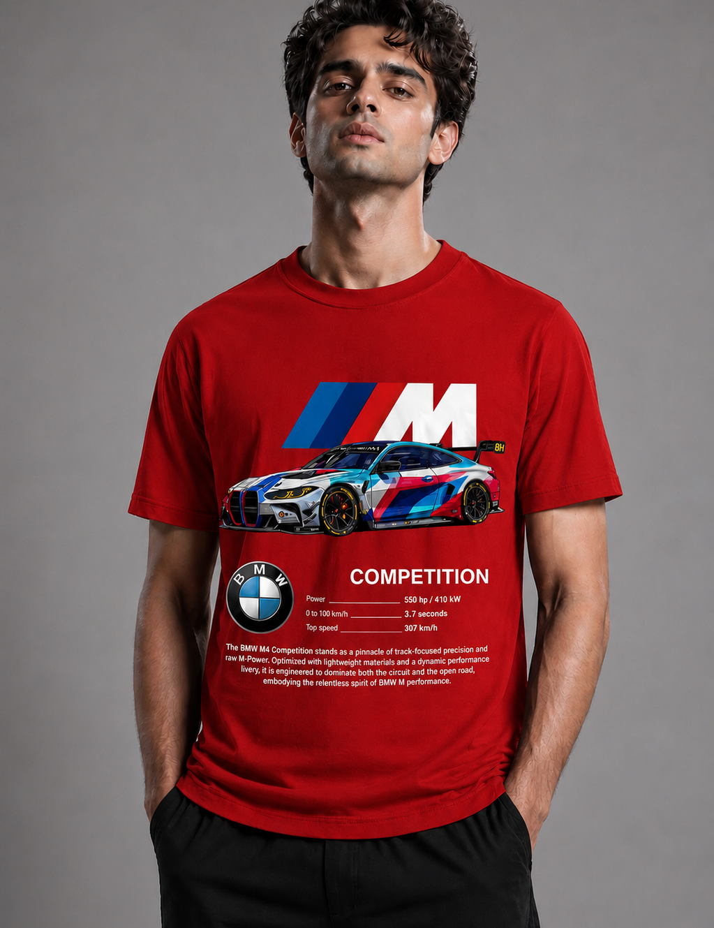 BMWM Unisex Stretch T-shirt